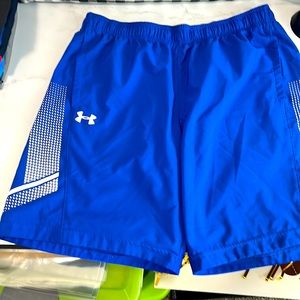 Men’s Cobalt Blue Under Armour Athletic Shorts. Size XL. NWOT